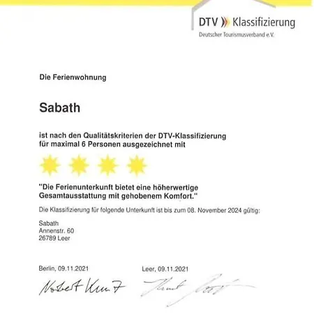 Lejlighed Sabath, 15105 Leer